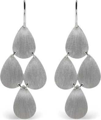 Irene Neuwirth Orecchini chandelier in oro bianco 18kt - Argento