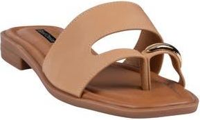Good Choice Shoes Halie Toe Ring Sandal in Tan at Nordstrom Rack, Size 6.5