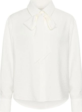 Kaffe Amber Blouse - Dames - Blouses - Wit - 3XL - Overhemden
