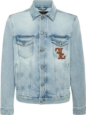 Billionaire Boys Club Giacca denim con applicazione - Blu
