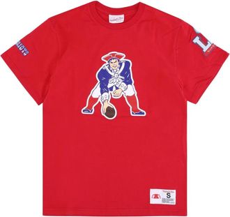 Mitchell & Ness NFL Team Origins T-Shirt Scarlet - Heren - T-shirts - Rood - XL - Katoen - Tops