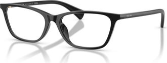Ralph Lauren 55mm Rectangle optical glasses in Black at Nordstrom