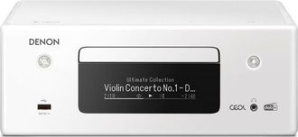 Denon RCD-N11DAB Hi-Fi compatto Lettore CD HiFi Bianco