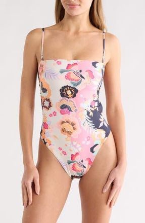 Maaji Ohana One-Piece Swimsuit in Pink at Nordstrom Rack, Size Medium