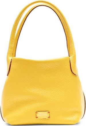 Frances Valentine Teeny Sweet Pea Leather Handbag in Canary at Nordstrom
