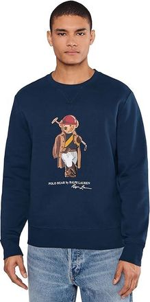 Polo Ralph Lauren Polo Bear Fleece Sweatshirt Mens Clothing Newport Navy/Society Bear : 2XL, Cotton/Polyester