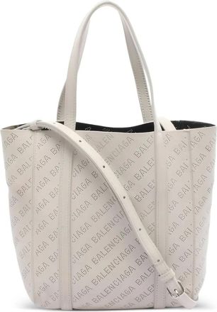 Balenciaga 2000 geperforeerde leren shopper - Beige