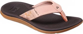 Reef Womens Santa Ana Sandals In Peach Parfait