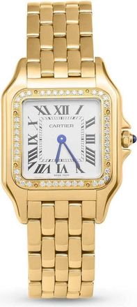 Cartier Pre-owned Cartier Panthere De Cartier Quartz White Dial Ladies Watch 4014