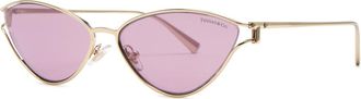Tiffany & Co. Cat-eye Sunglasses - Gold - One Size