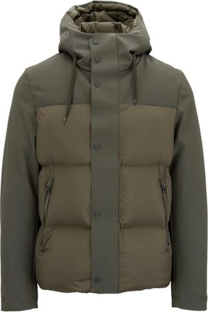 Herno Heren rits puffer jas - Heren - Gewatteerde jassen - Groen - L - Jassen