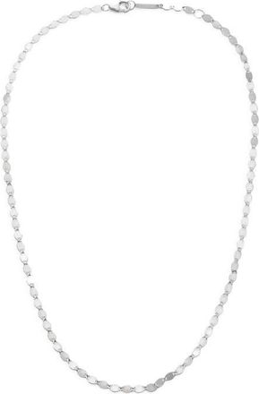 Lana Jewelry Nude 14K Gold Chain Choker in White Gold at Nordstrom, Size 18
