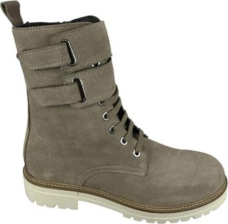clic! Lace-up Boots - Dames - Veterlaarzen - Groen - 36 EU - Schoenen