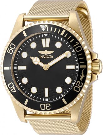 Invicta Pro Diver Quartz Black Dial Mens Watch 49691