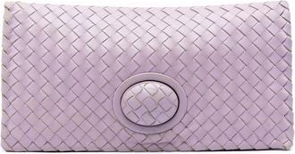 Bottega Veneta Pre-owned Bottega Veneta Nappa Intrecciato Turn Lock Clutch Ladies 69GXXLM2PLK0SK7P
