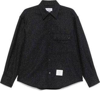 Thom Browne Oversized Pc Shirt W/ Double Needle