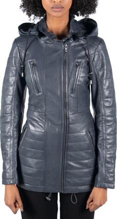 TruClothing Mid Length Hooded Parka Jacket