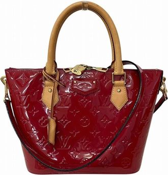 Louis Vuitton Cerise Monogram Vernis Handbag Tote Bag (Pre-Owned)
