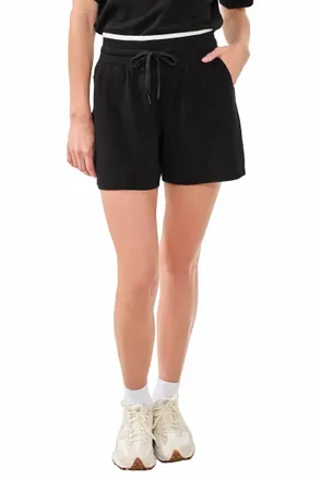 Tribal Techno Lux Pull-On Short In Black