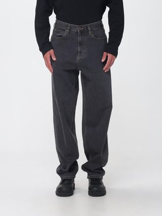 Emporio Armani Mid-Rise Straight Fit Jeans in Stretch Cotton Denim