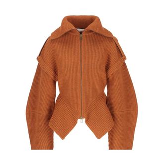Zimmermann Valiant Utility Cardigan - Dames - Truien - Bruin - Maat: S Zijde