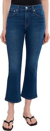 Madewell The Short Stretch Flare Crop Jean in Osgoode Womens Jeans Osgoode Wash : 29 25, Cotton/Denim/Elastane
