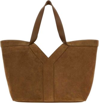 Saint Laurent Brown Y Medium Tote