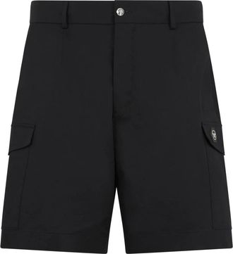 Philipp Plein Cargo Shorts - Heren - Korte Broeken - Zwart - XL - Katoen - Korte Broeken