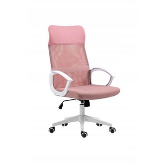 OEM Silla Giratoria Rosa Con Membrana Para Ni&ntilde;a Para Escritorio De Estudio