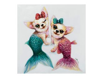 Schubiger M&ouml;bel Bild Hunde-Fische