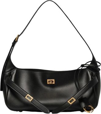Balenciaga Shoulder Bags, female, Black, ONE SIZE, Black Shoulder Bag for Women