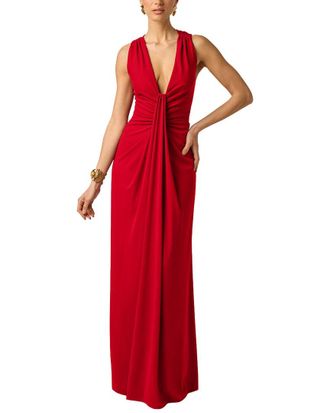 Adrianna Papell Artisan Jersey Long Dress