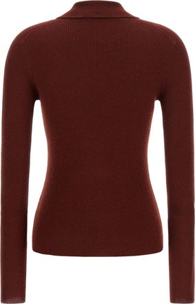 Max Mara Angel Polo Shirt - Burgundy