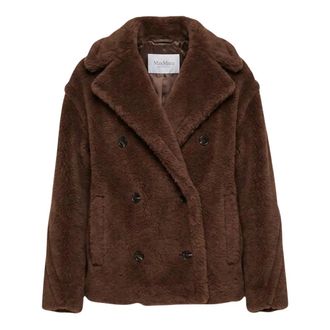 Max Mara Mxmalcuno Jacket - Jackets - Mujer - Marr&oacute;n - 2XS
