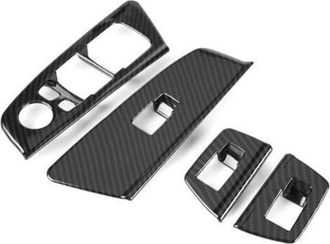 OEM Piezas De Embellecedores Para El Marco Del Bot&oacute;n Del Interruptor De La Ventana Del Coche Para Bmw Serie 5 G30 2017-2018 (2)