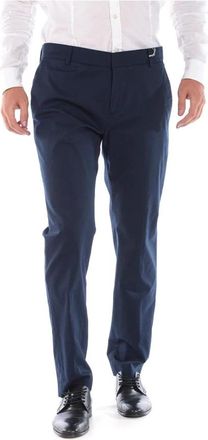 Daniele Alessandrini Jeans - Heren - Nette broeken - Blauw - XS - Katoen - Broeken