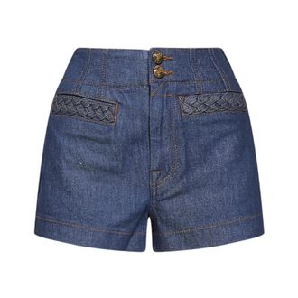 Zimmermann Dames, Korte broeken, Blauw, Maat: M Denim