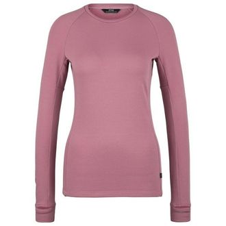 Stoic MerinoSoft245 TuleboSt. L/S Merinoshirt f&uuml;r Damen | rosa