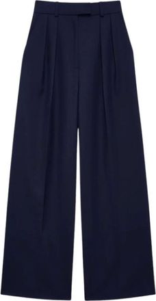 Anine Bing Donna, Pantaloni, Blu, M, new