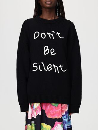 Moschino Maglione Dont be silent Moschino Couture