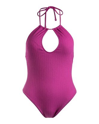 Roxy Badeanzug ROXY Aruba, Damen, Gr. XL, lila (wild aster), Recycling-Polyester, Badeanz&uuml;ge Badeanzug