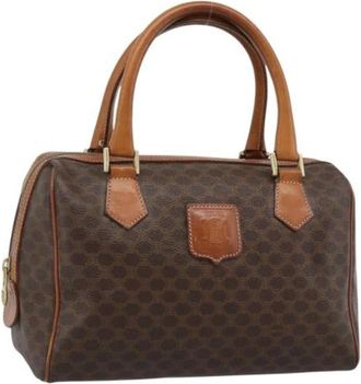 Celine Pre-owned Vintage Handbag - Dames - Vintage Handtas - Bruin - ONE Size - Leer - Vintage