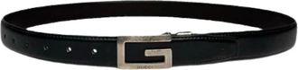 Gucci Pre-owned Belts, female, Black, Size: ONE SIZE Pre-owned Vintage Belt