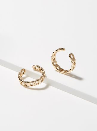 Simons Womens Forcat-link ear cuffs Set of 2
