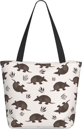 AOOEDM Purple Armadillos Ladies Shopping Bag 13x11x7in.The Perfect ValentineS Day Gift.It Is The Best ValentineS Day Gift For Mom, Daughter, Wife,Etc
