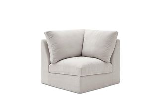 Castlery Slipcover Storage Corner Sofa - Ivory | Agnes by Castlery