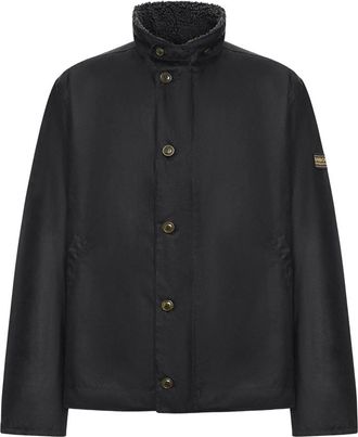 Barbour High-neck Buttoned Jacket