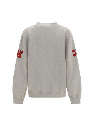 Off-white Off College Sweatshirt - Gray