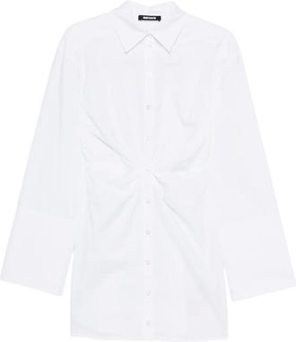 Rotate Chemisier con nodo - Bianco