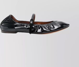 Lanvin leather mary jane ballerina shoes